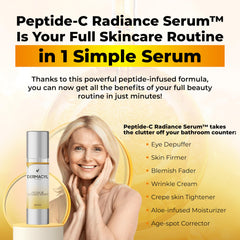 Dermacyl vitamin-c-serum amber glass bottle signals brightening potential