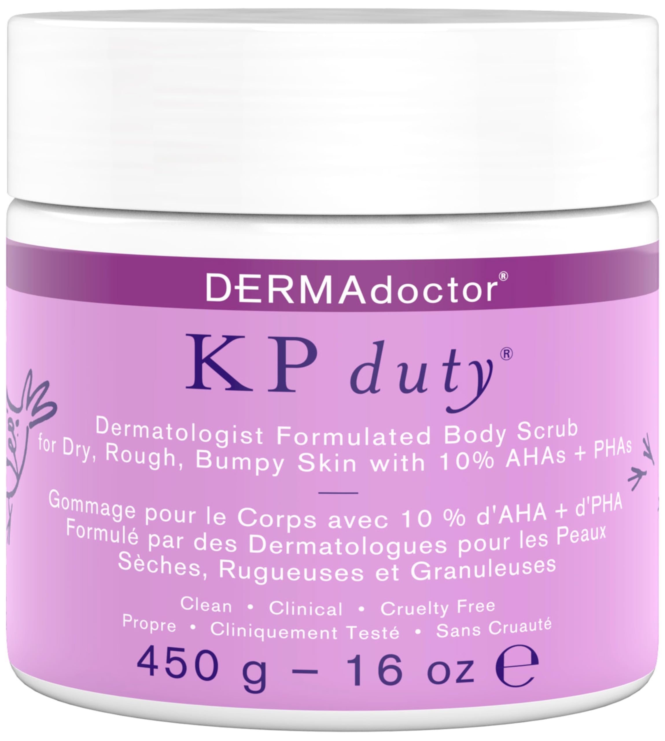 DERMAdoctor KP Bump Eraser bottle shown for smooth KP exfoliation