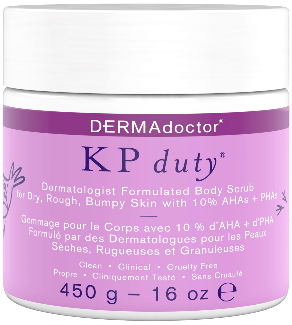 DERMAdoctor KP Bump Eraser bottle shown for smooth KP exfoliation