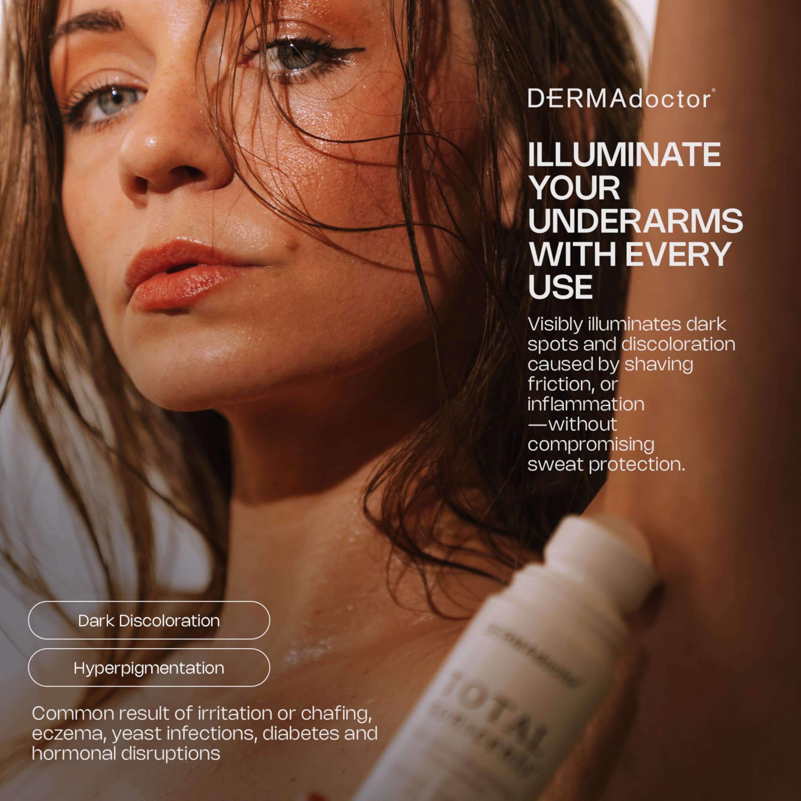 DERMAdoctor Total NonScents Allergy-tested label reinforces safe sensitive-skin use.