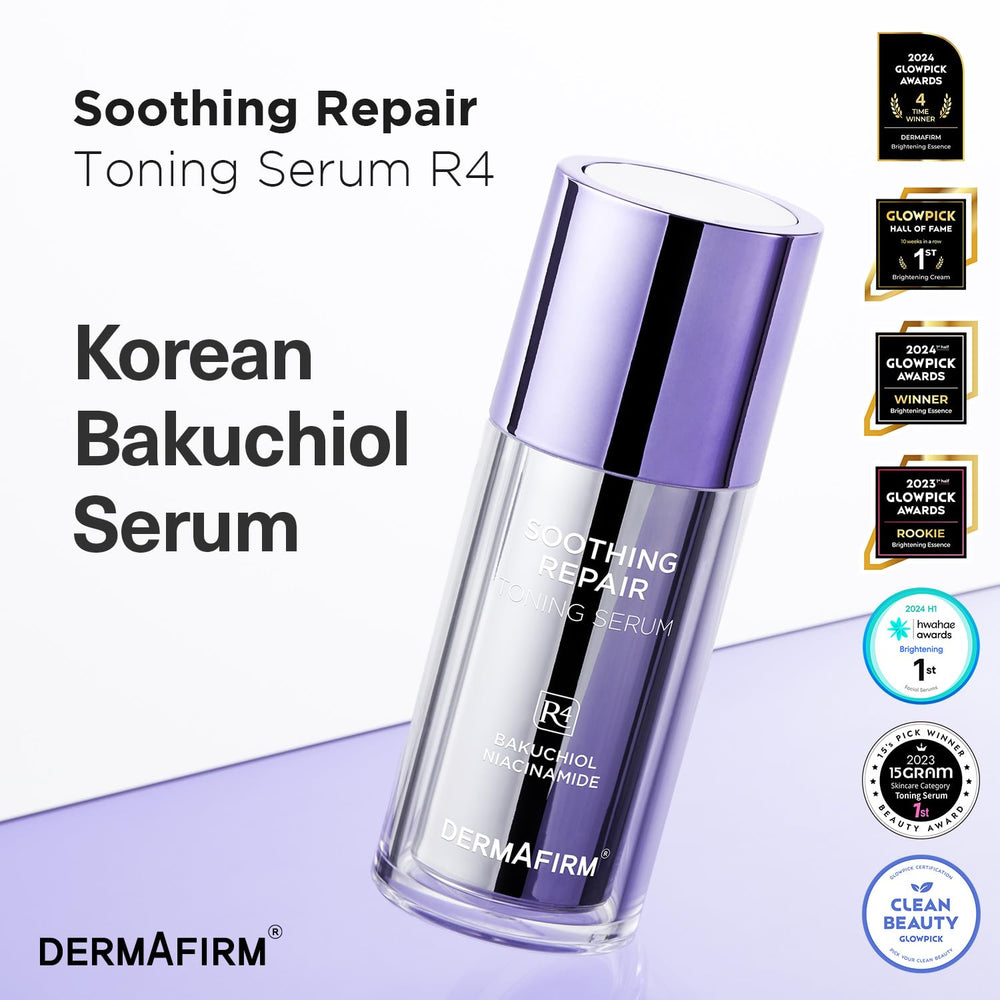 Dermafirm daily skincare routine shot emphasizing routine simplicity