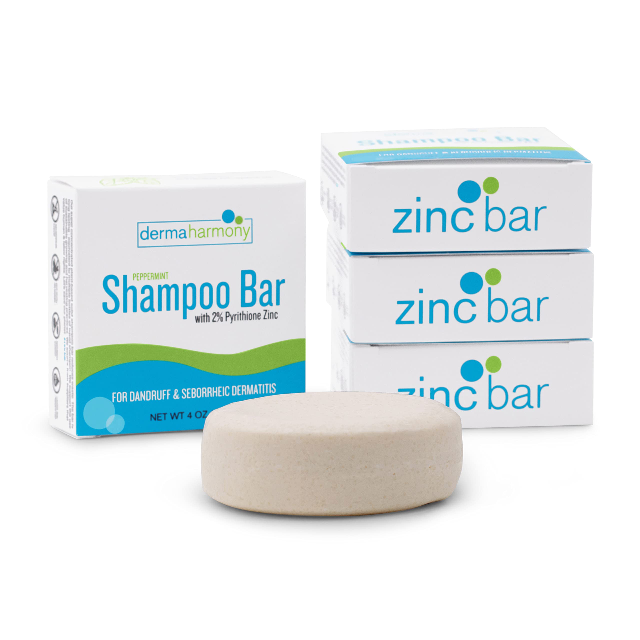 DermaHarmony bar under running water demonstrates luxurious lather in soft water.