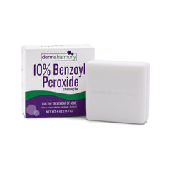 DermaHarmony cleansing bar packaging for on-the-go acne care.