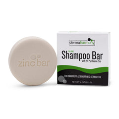 DermaHarmony shampoo bar lather close-up shows luxurious foam without drying.