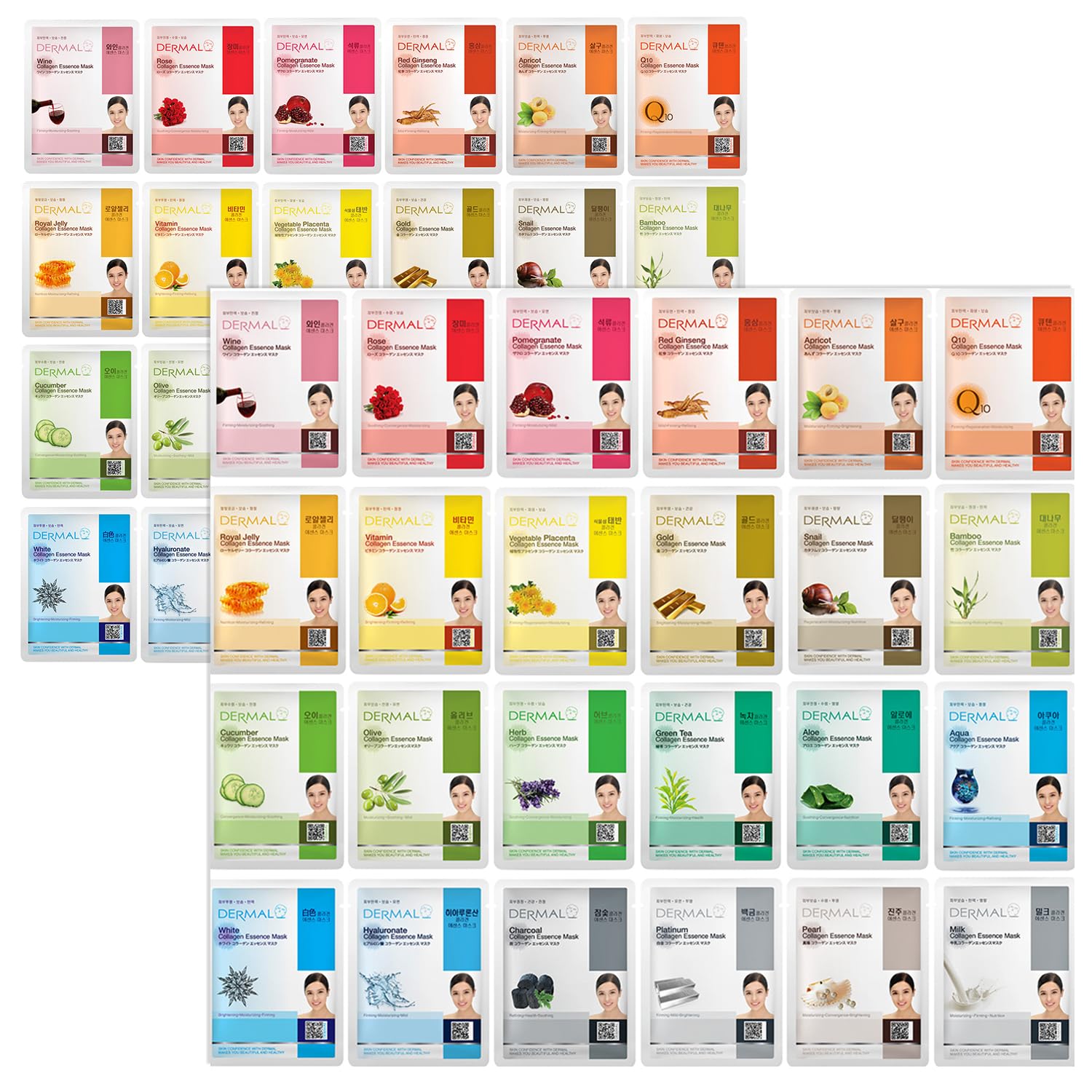 DERMAL 48 combo pack box front for daily hydration