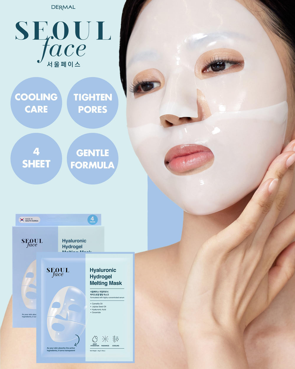 DERMAL ceramide barrier closeup demonstrates strengthened moisture protection for skin.