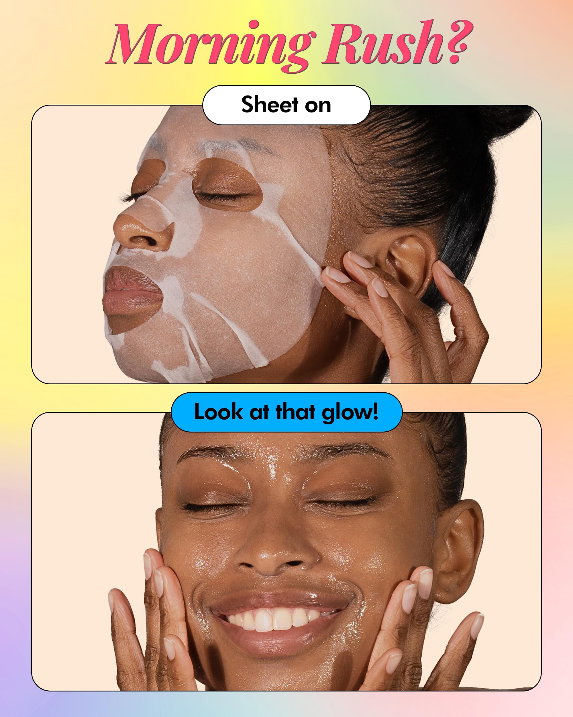 DERMAL mask with adjustable ear straps for secure, comfortable fit