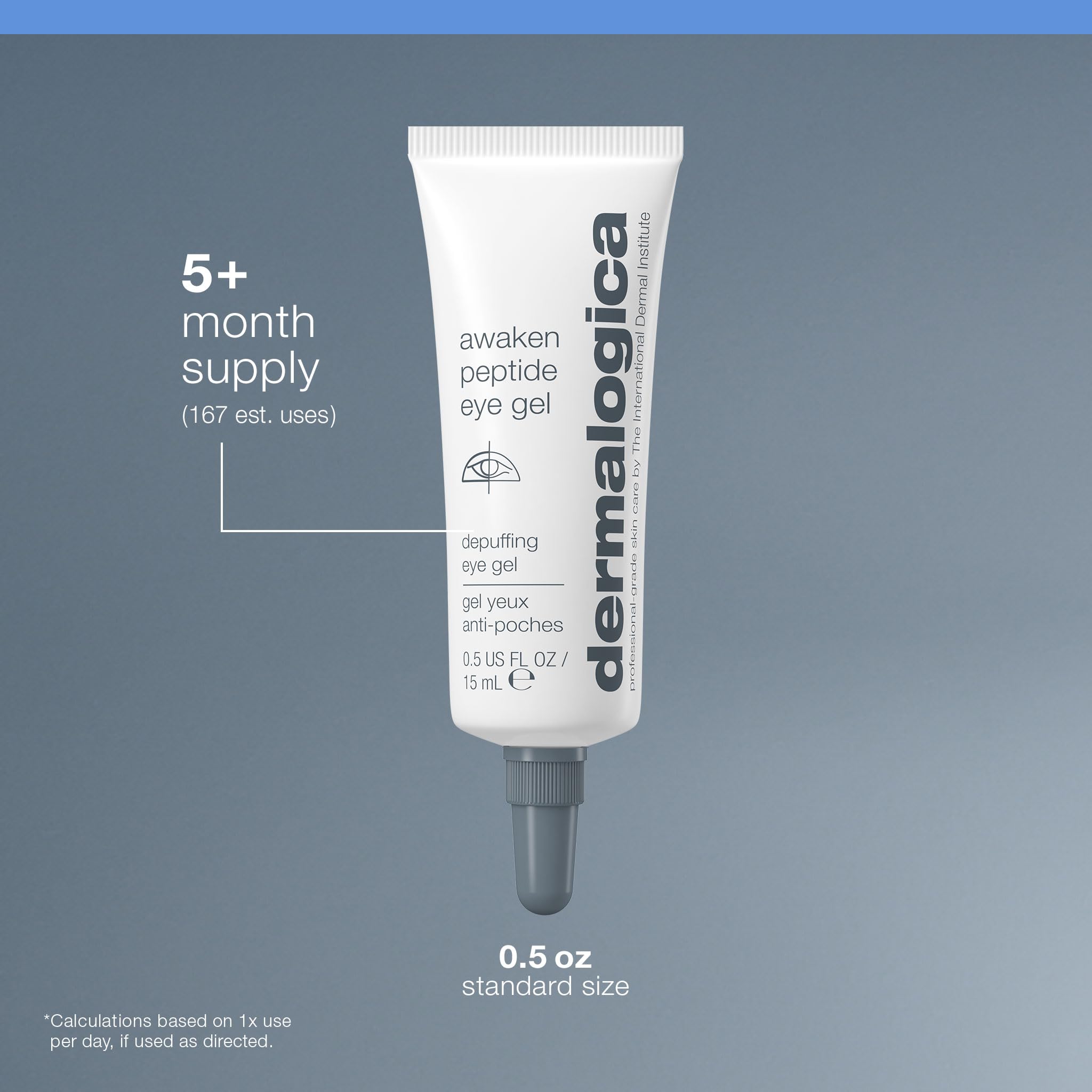Bambara pea seed extract in Dermalogica Awaken Eye Gel for finer lines.