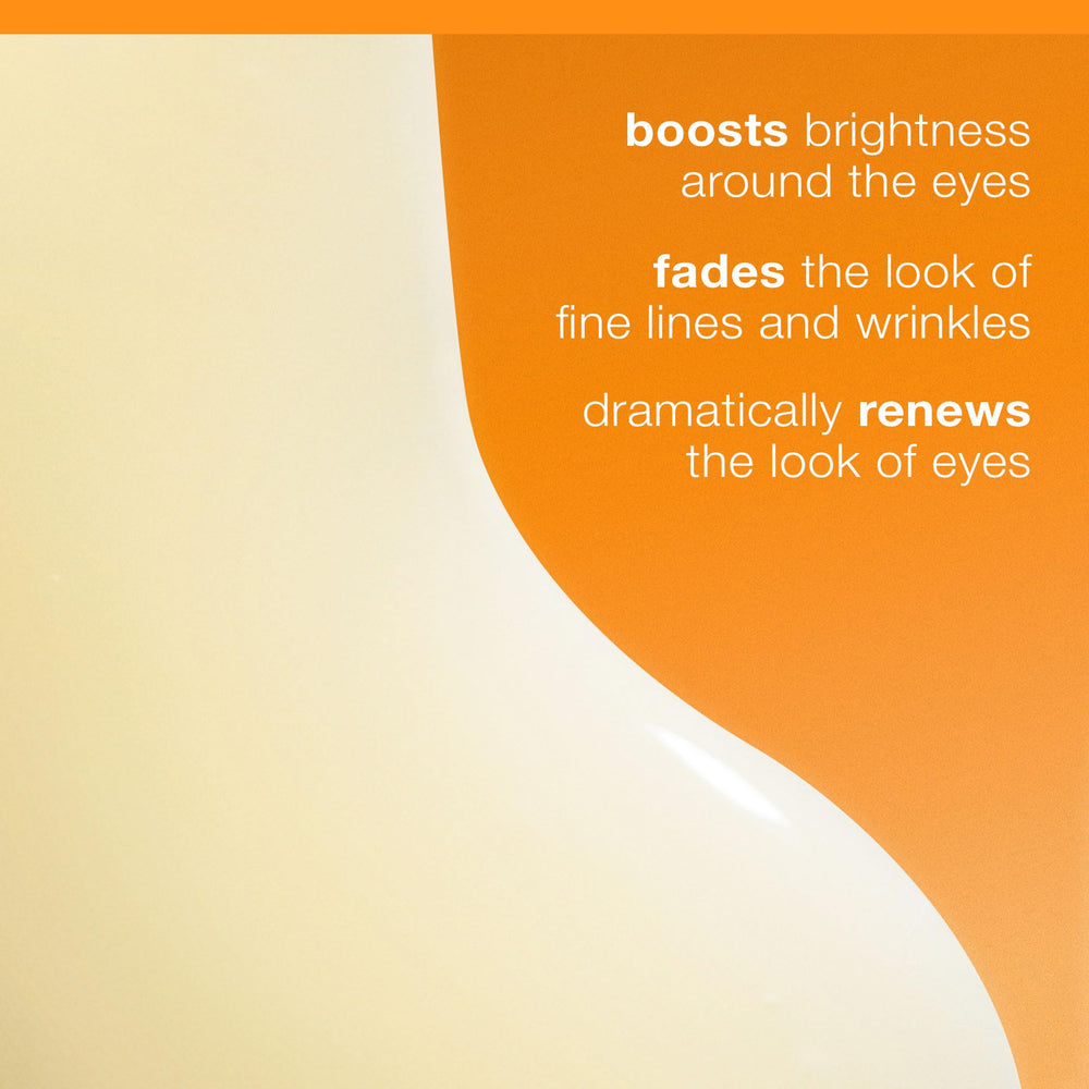 Close-up of Dermalogica Biolumin-C Eye Serum texture for smooth skin look