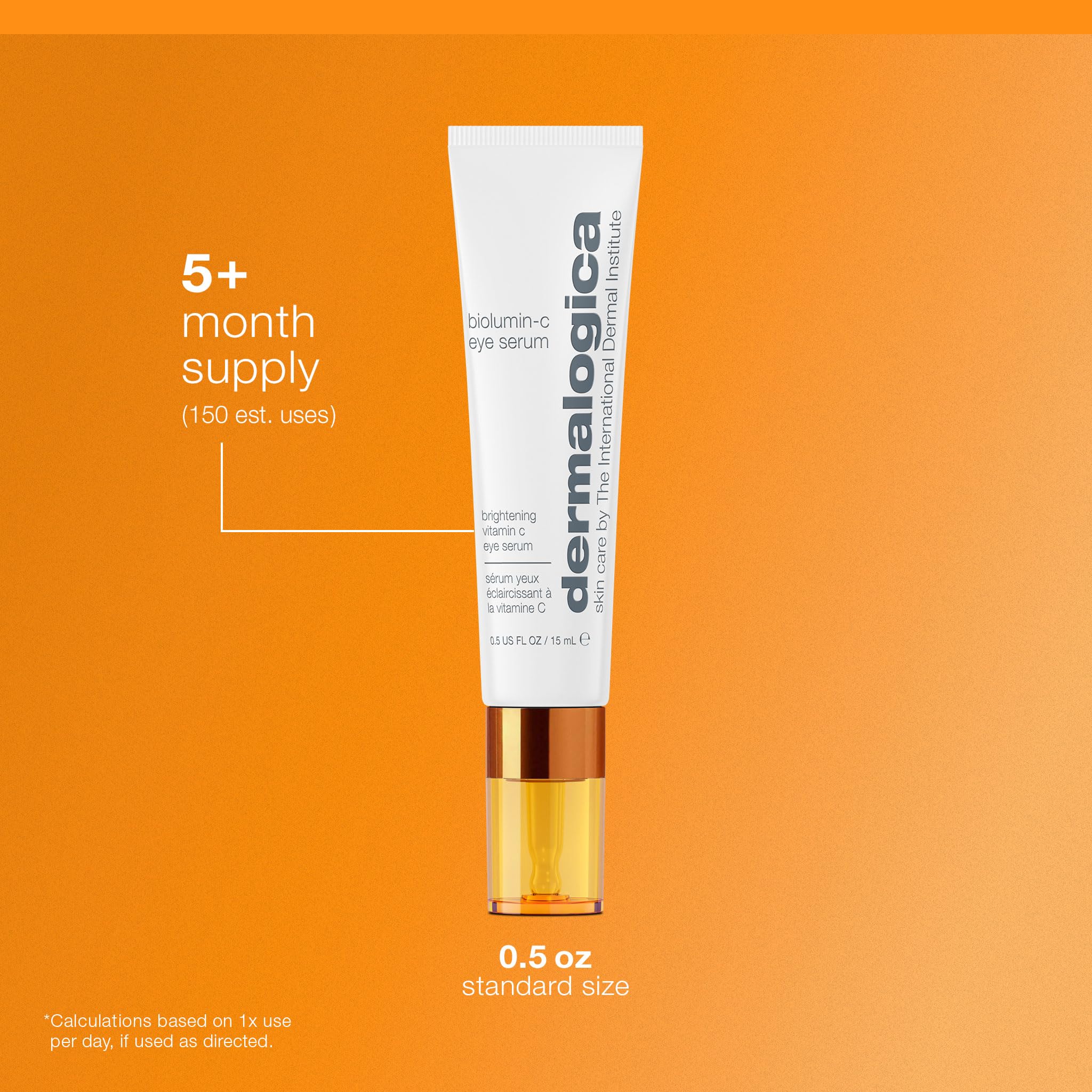 Dermalogica Biolumin-C Eye Serum hydration boost around delicate eye skin