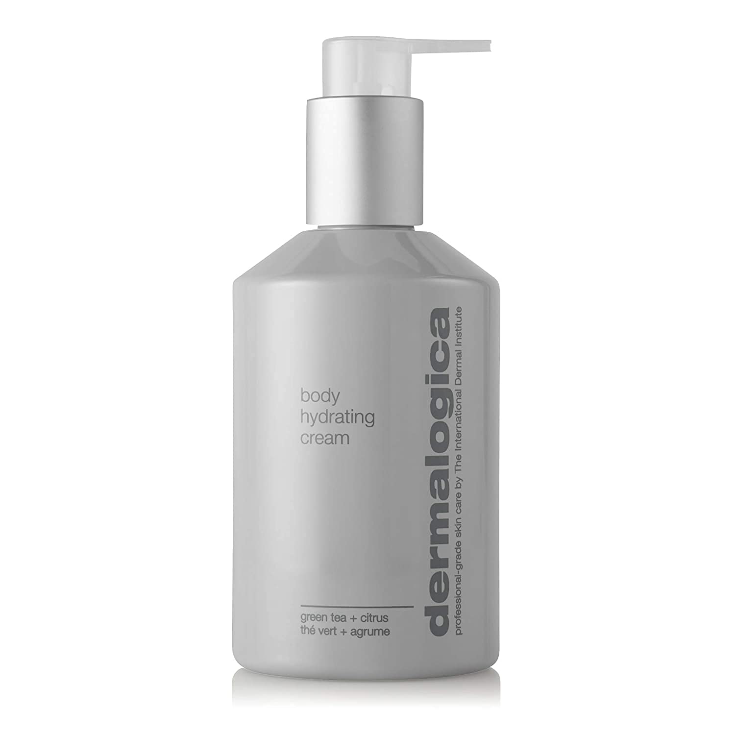 Dermalogica Body Hydrating Cream bottle shows premium packaging for daily moisture
