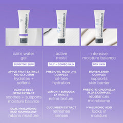 Dermalogica Calm Water Gel on skin demonstrating hydration and barrier protection