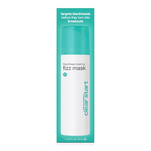 Dermalogica Clear Start fizz mask bubbling action signals active cleansing for pores.