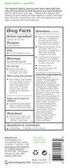 Dermalogica Clear Start foaming wash lather demonstrates thorough cleansing for pores