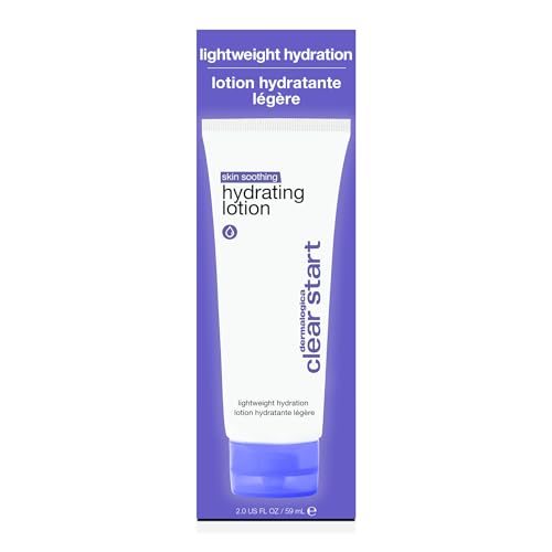 Dermalogica Clear Start lotion swatch shows lightweight, non-greasy hydration