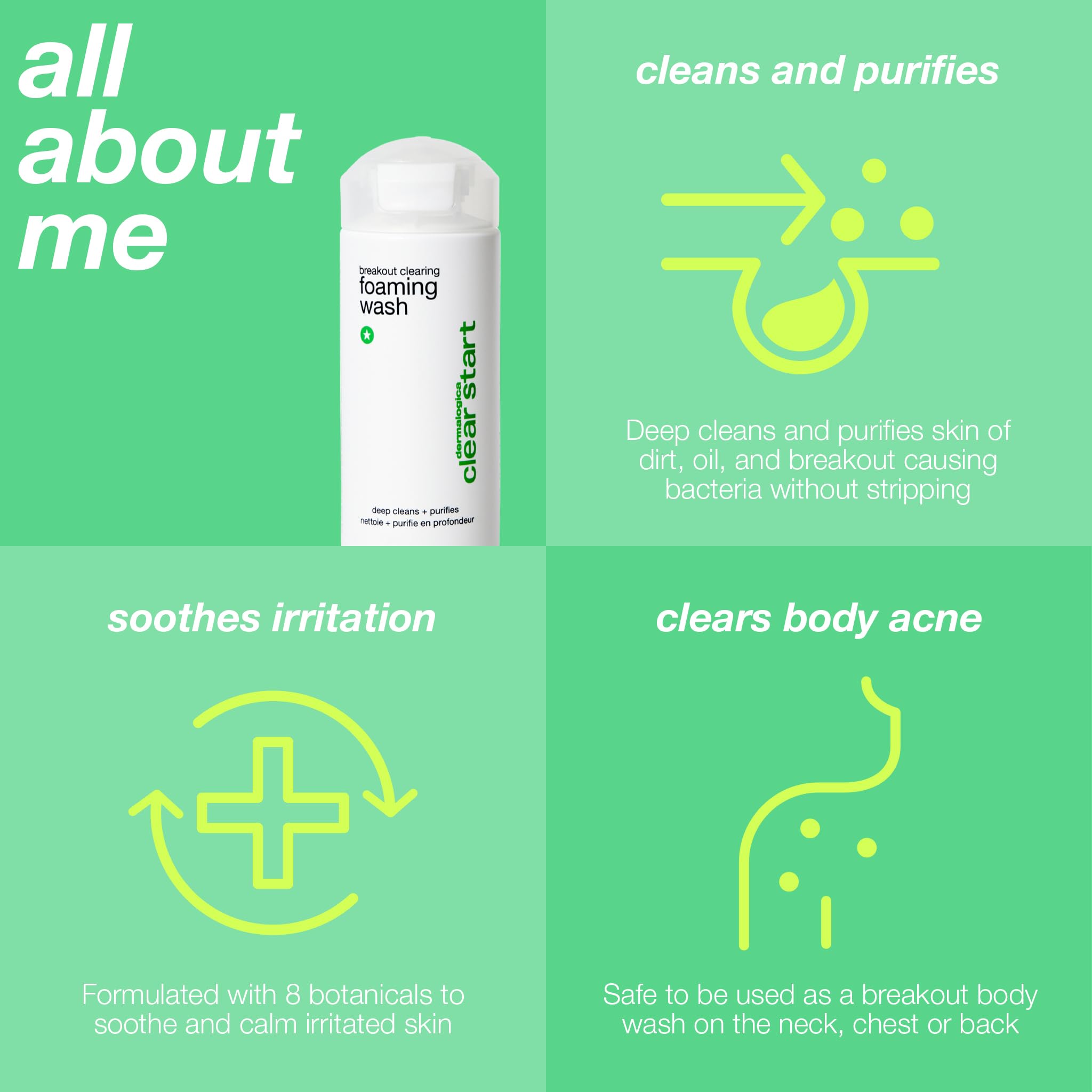 Dermalogica Clear Start rinse moment captures refreshing finish