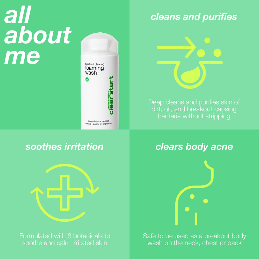 Dermalogica Clear Start rinse moment captures refreshing finish