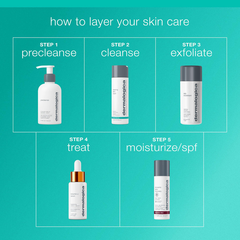 Dermalogica Clearing Skin Wash texture close-up suggesting brightness and clarity after use.