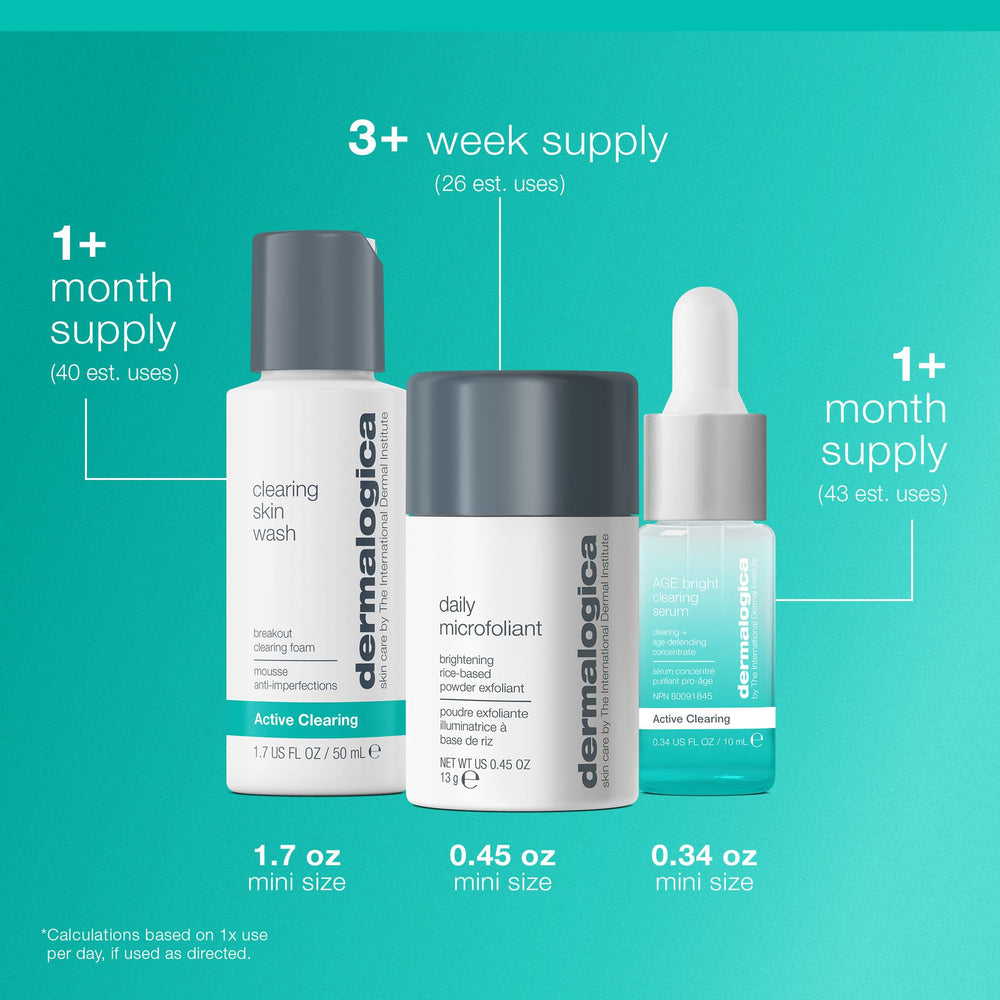 Dermalogica Clearing Skin Wash lathering to balance oil without stripping