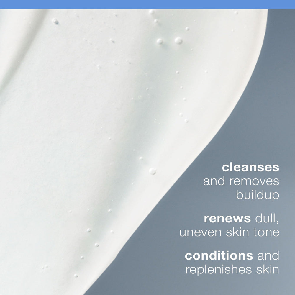 Dermalogica Daily Glycolic Cleanser texture closeup reveals mild AHA action
