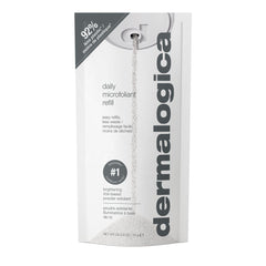 Dermalogica Daily Microfoliant bottle close-up highlights premium packaging and daily-use appeal.