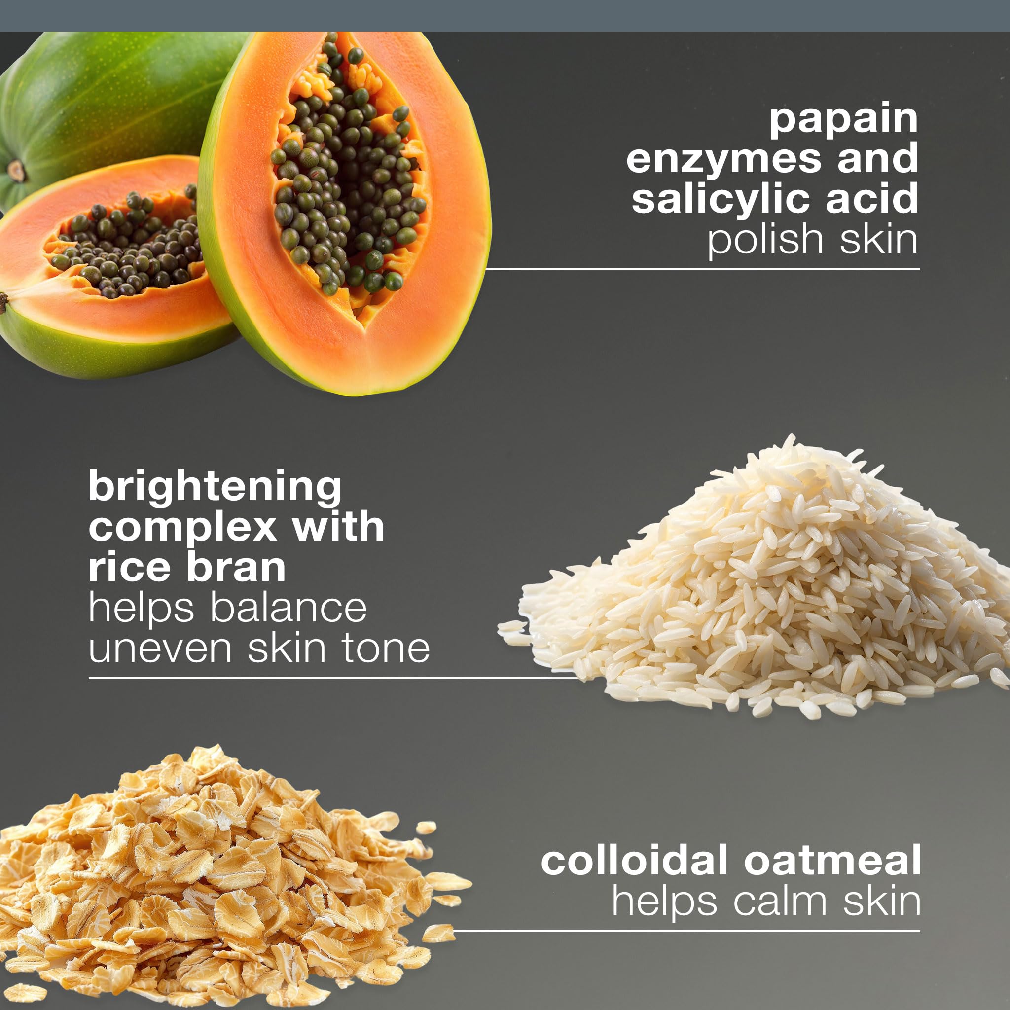 Dermalogica Daily Microfoliant balanced complexion and calm appearance.