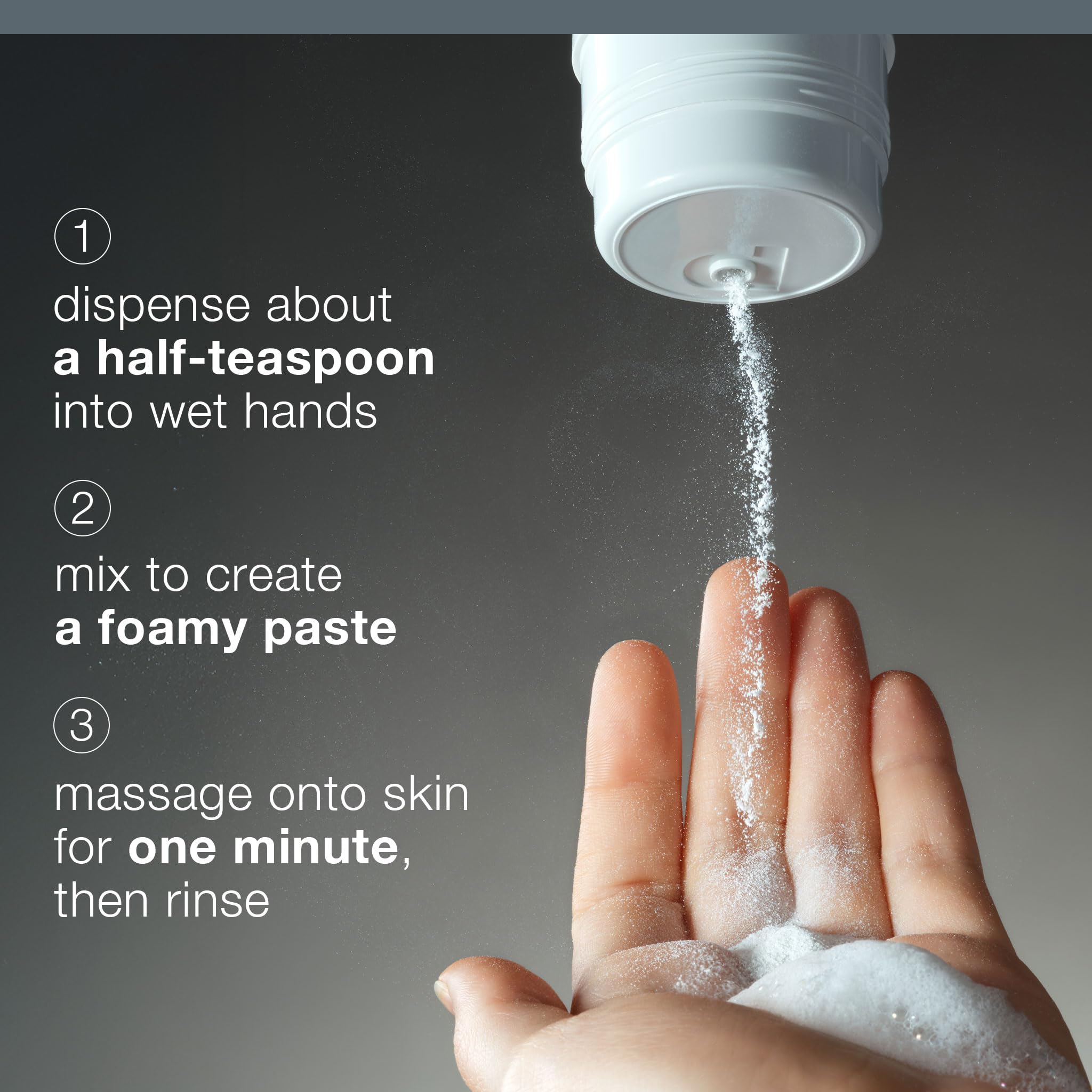 Dermalogica Daily Microfoliant face-exfoliation massage to polish dull skin and reveal glow.