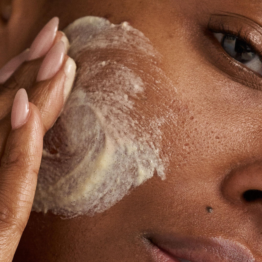 Dermalogica Daily Milkfoliant coconut milk ingredient closeup signals nourishing soothing touch