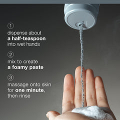 Dermalogica Daily Superfoliant activated-binchotan-charcoal image highlighting detoxifying purifying pores.
