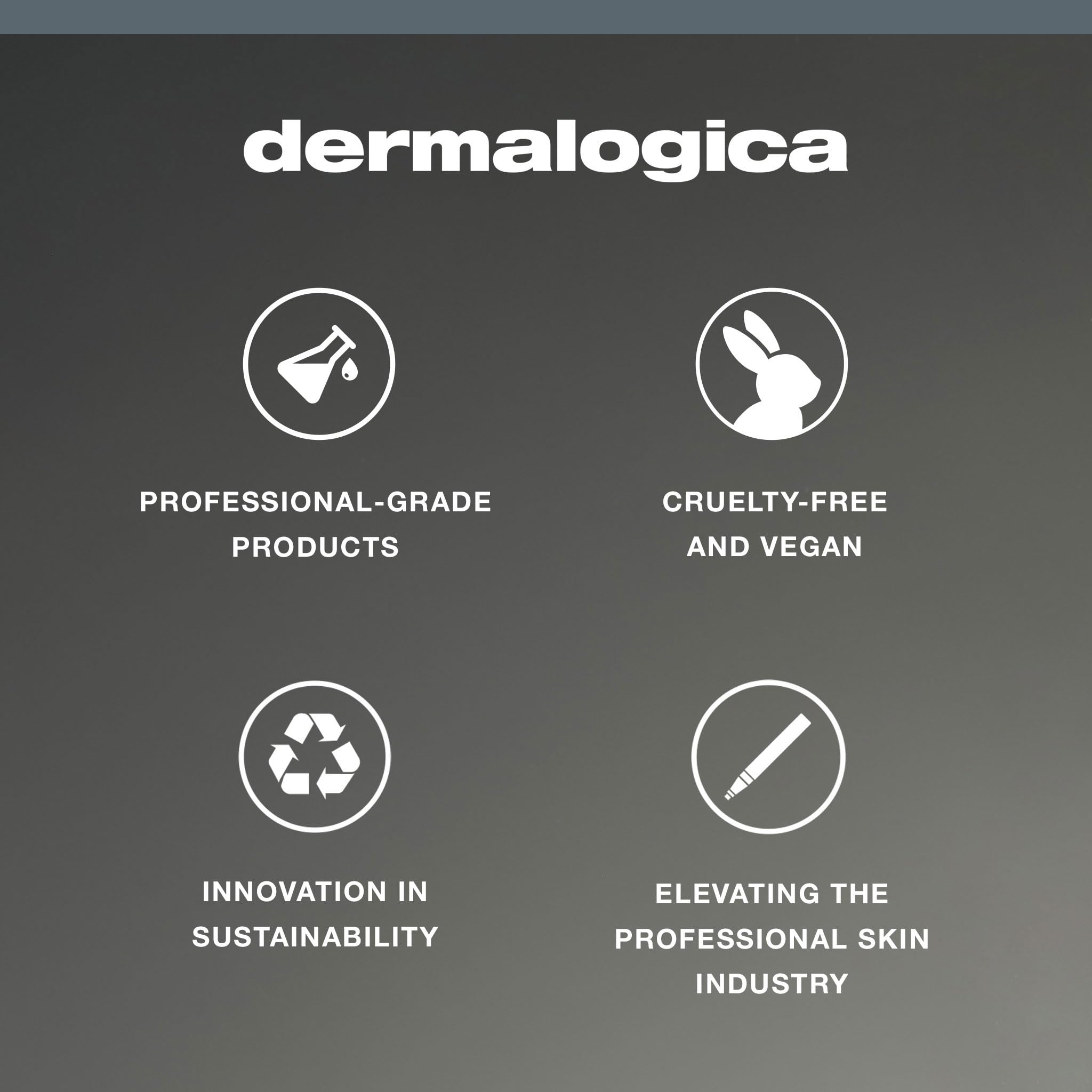 Dermalogica Daily Superfoliant application-routine captures step of applying and rinsing for refreshed skin.