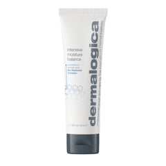 Dermalogica Intensive Moisture Balance jar closeup highlighting its rich hydration for dry skin.
