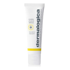 Dermalogica Invisible Physical Defense SPF30 bottle close-up showing weightless protection