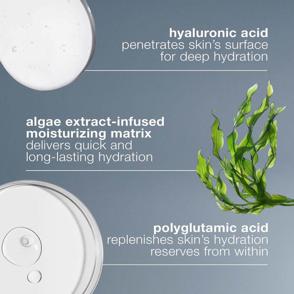 Dermalogica Lactic acid smoothing effect visible for brighter tone.