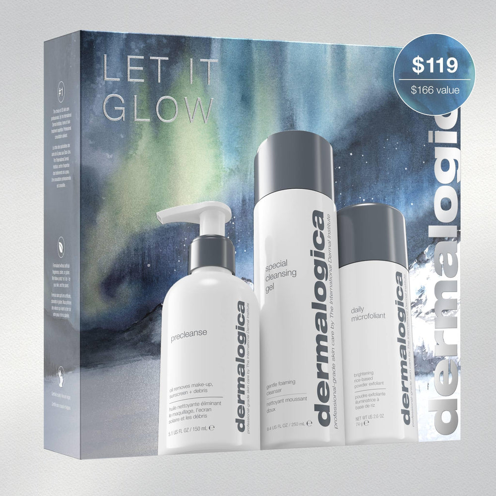 Dermalogica Let It Glow PreCleanse texture close-up highlighting oil-based cleansing