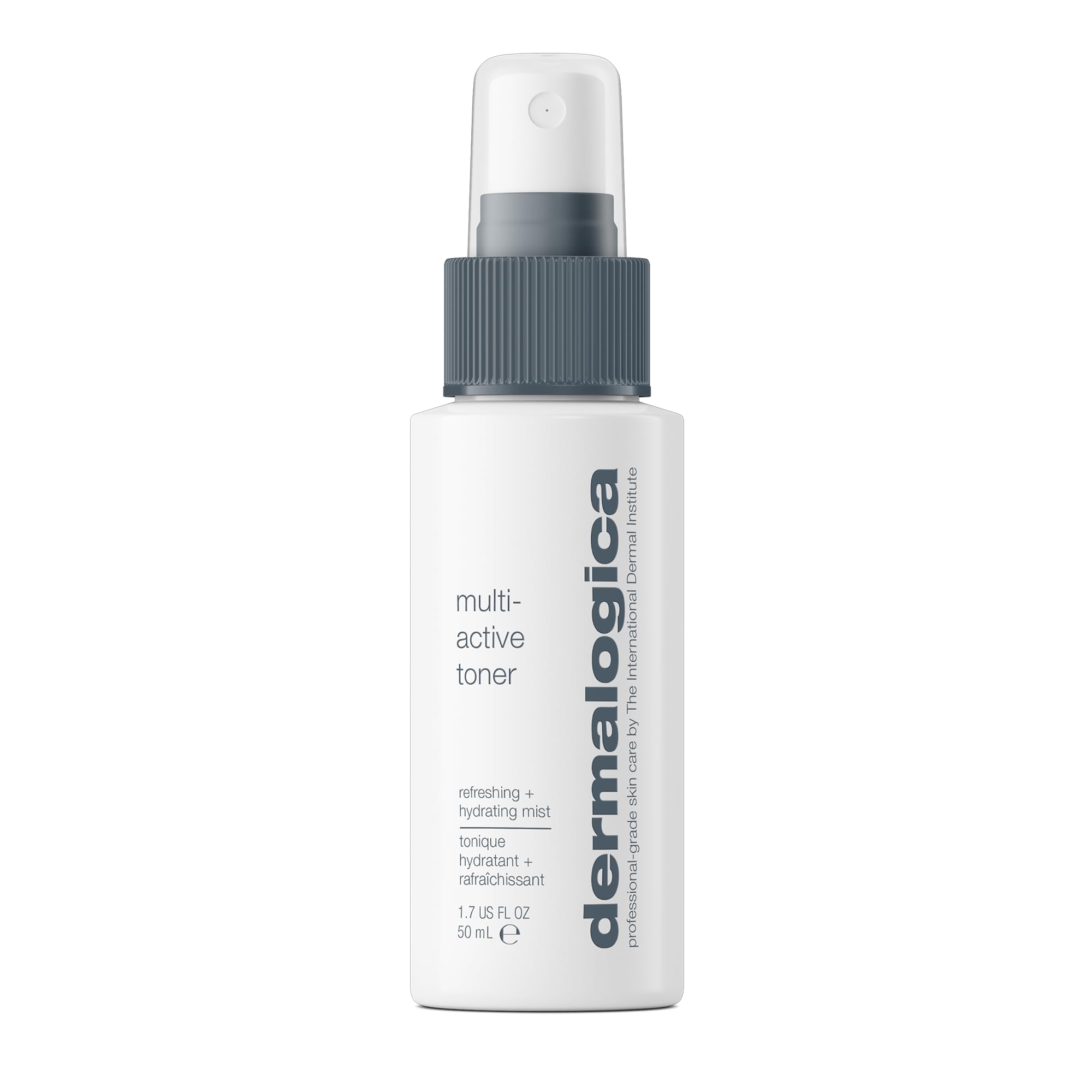 Dermalogica Multi-Active Toner bottle closeup showing a hydrating skincare moment.