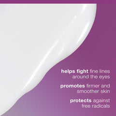 Dermalogica Multivitamin Power Firm Eye Cream application demonstrates gentle, around-eye placement.
