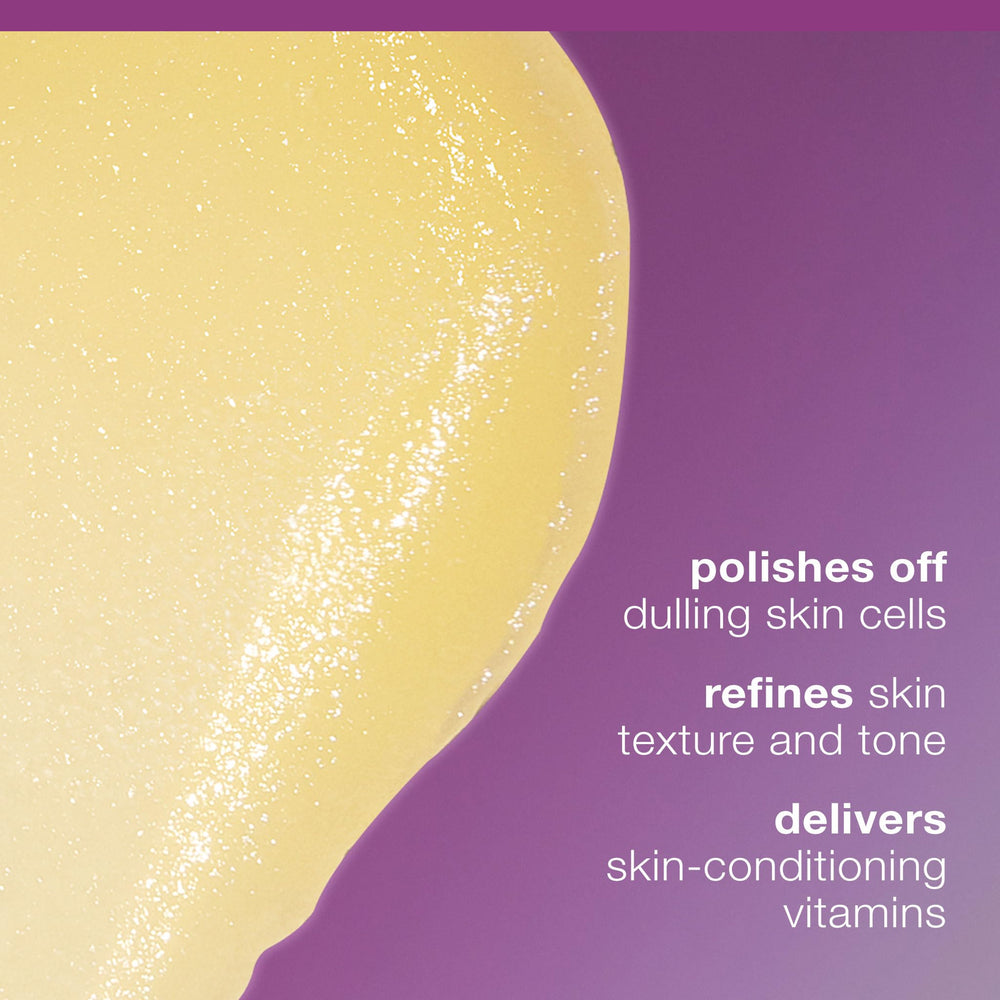 Dermalogica Multivitamin Thermafoliant massage-application shows gentle circular movement for smoother skin