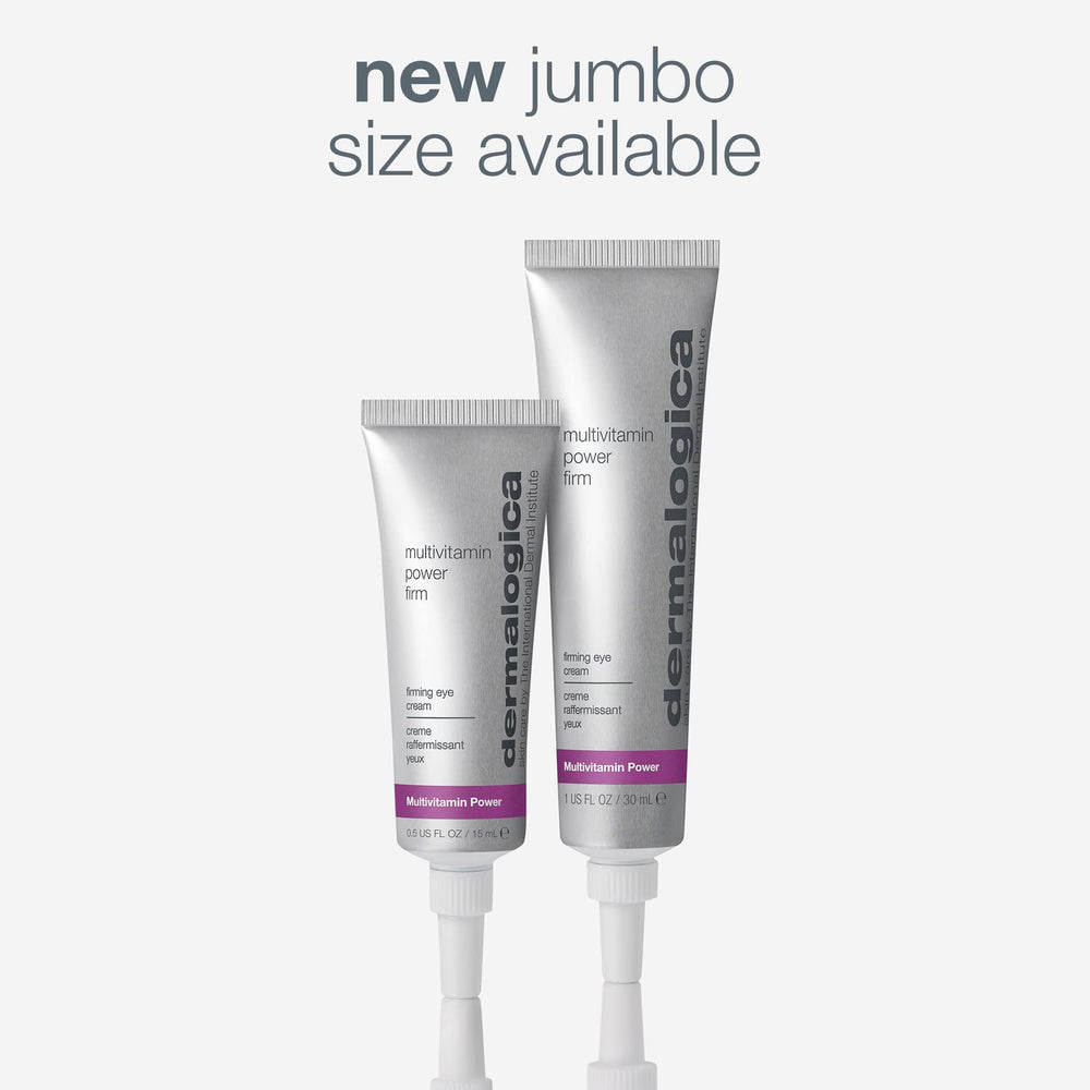 Dermalogica packaging detail showcases premium eye cream box and tube.