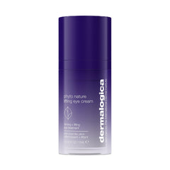 Dermalogica Phyto Nature Eye Cream packaging highlights premium formula for lifted appearance.