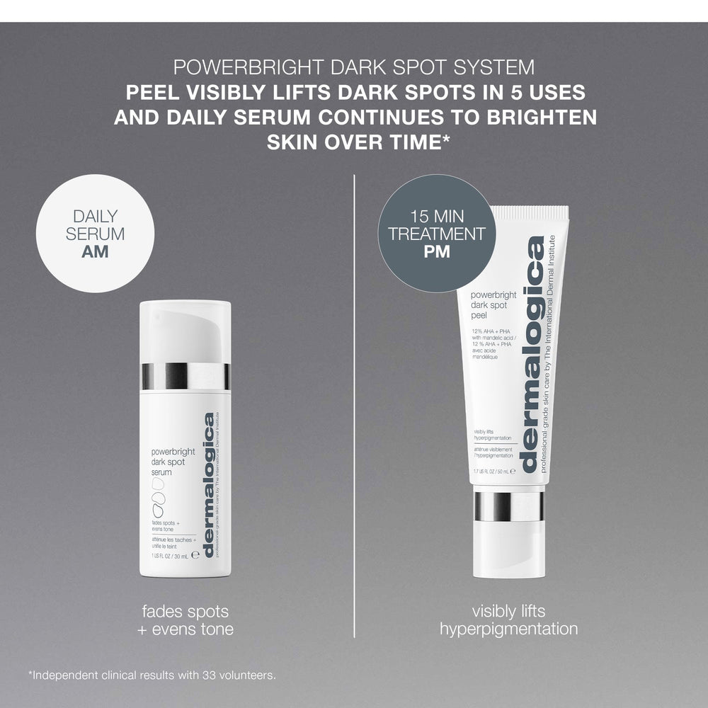 Dermalogica PowerBright shiitake mushroom extract emphasizing brightening benefits