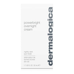 Dermalogica PowerBright Overnight Cream texture close-up for smooth skin.