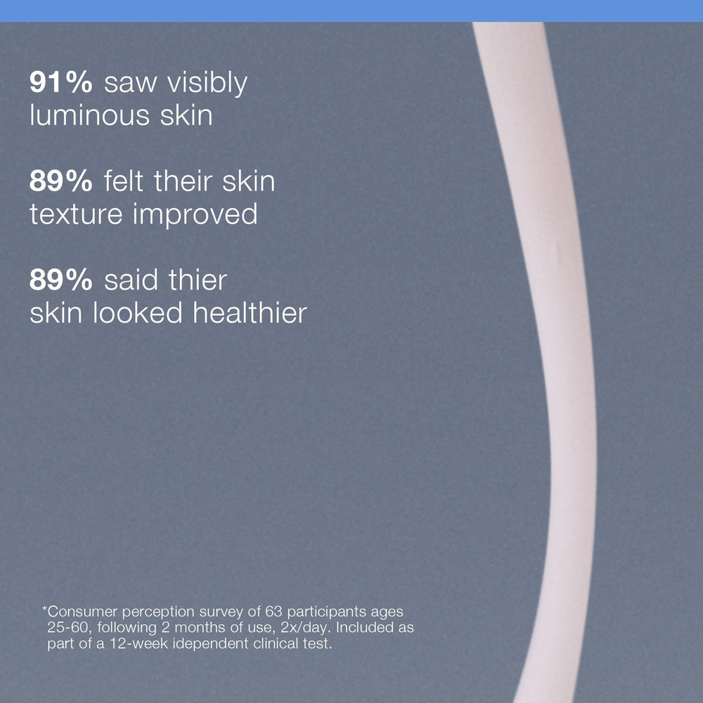 Dermalogica Pro Collagen Banking Serum application step illustration with clean skin.