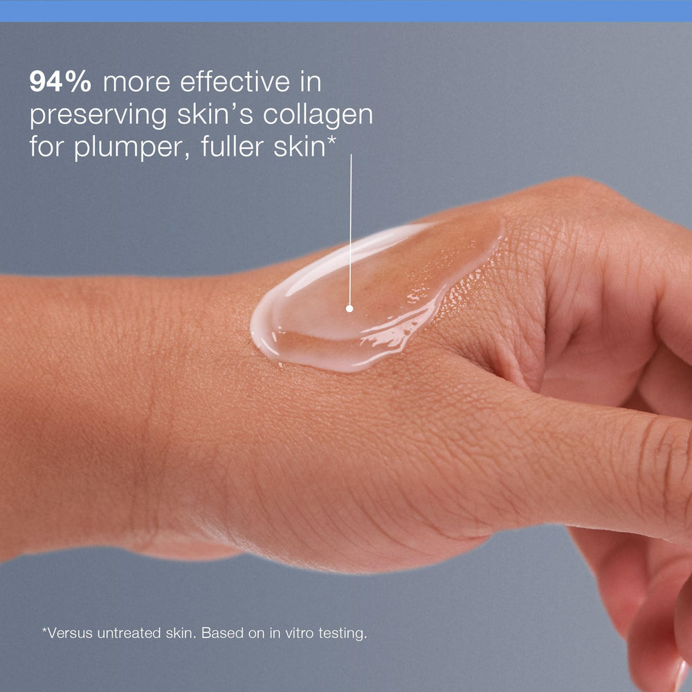 Dermalogica Pro Collagen Banking Serum ingredient close-up highlighting collagen amino acids.