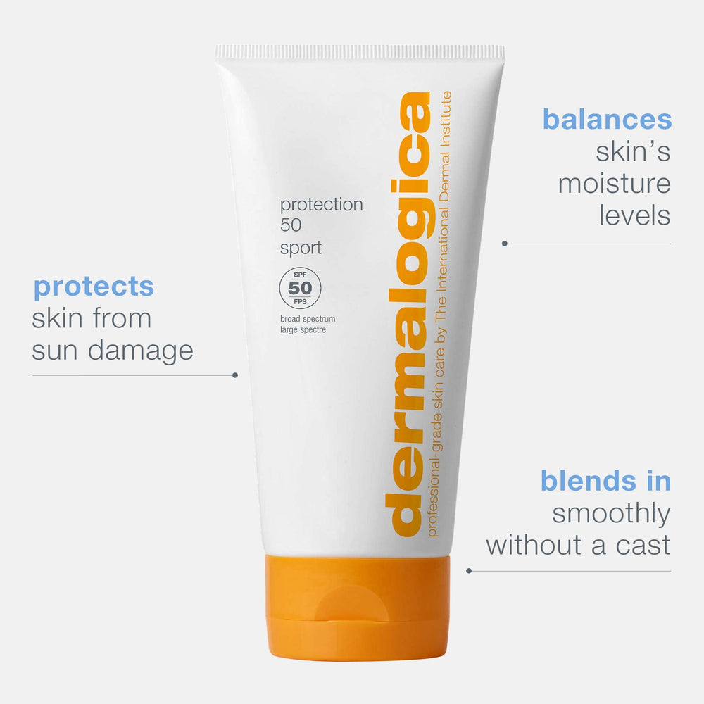 Dermalogica Protection 50 Sport SPF50 demonstrates 80-minute water resistance during sport