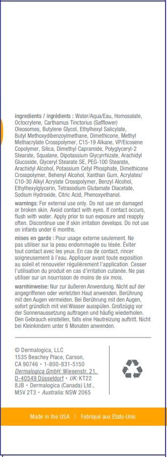 Dermalogica Protection 50 Sport SPF50 on the body during outdoor activity with a light feel