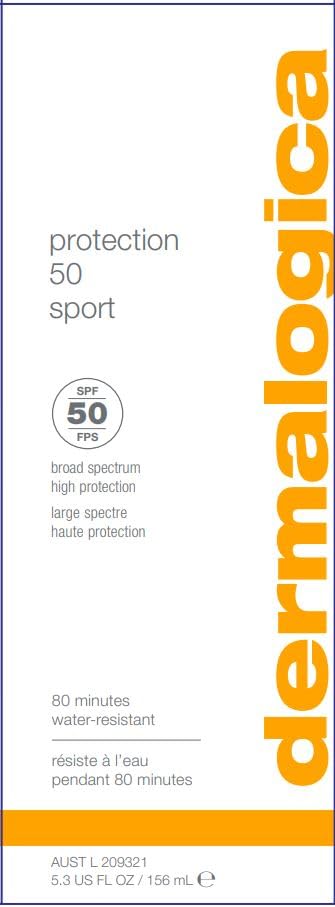 Dermalogica Protection 50 Sport SPF50 being applied to the face for daily sun defense