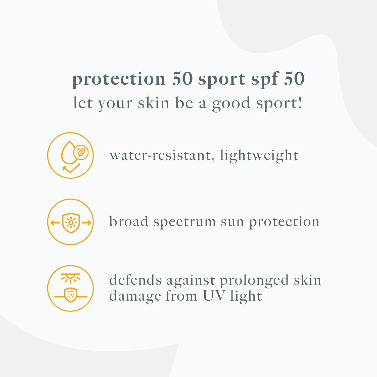 Dermalogica Protection 50 Sport SPF50 lightweight formula absorbs quickly during workouts