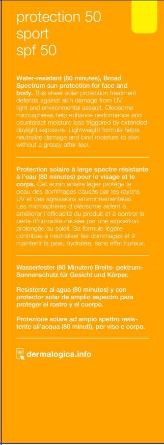 Dermalogica Protection 50 Sport SPF50 texture being blended into skin for a non-greasy finish