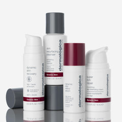 Dermalogica Skin Aging Solutions Kit moisturizer SPF50 bottle providing broad-spectrum protection.