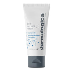 Dermalogica Skin Smoothing Cream bottle closeup shows hydration benefits